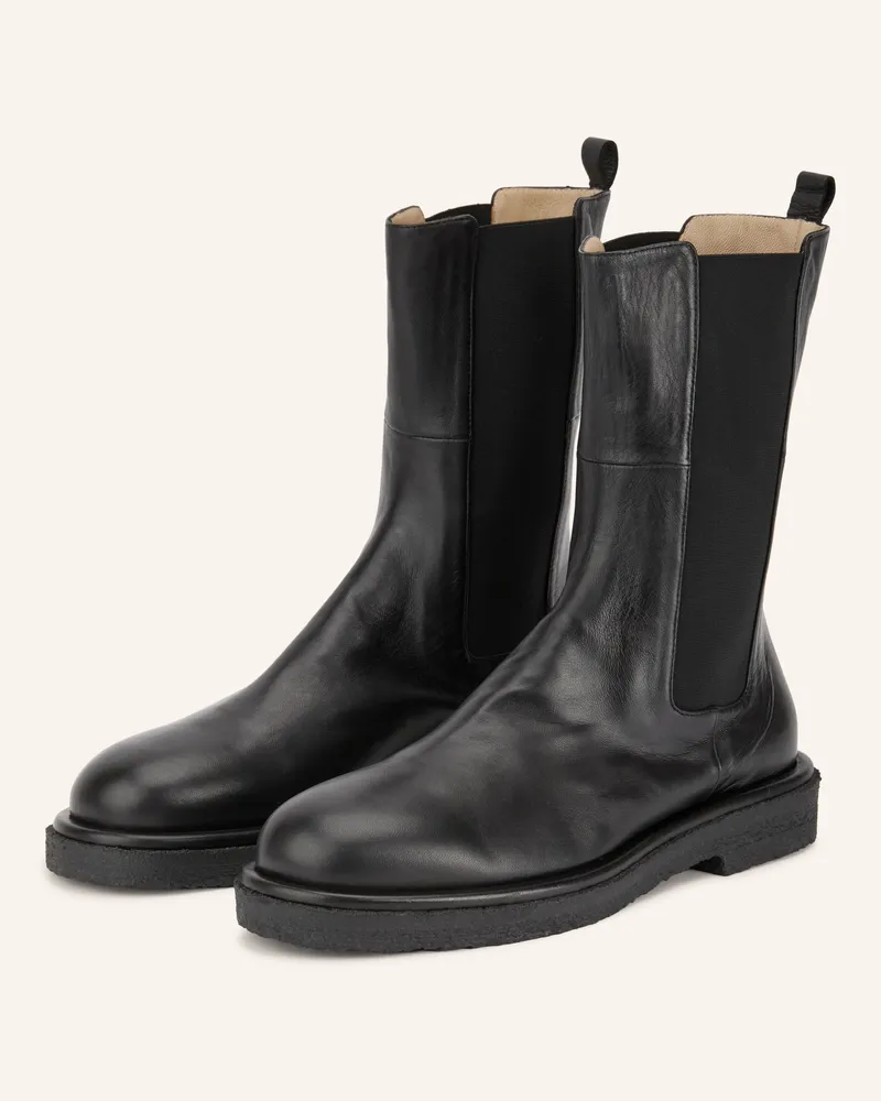POMME D'OR Chelsea-Boots Carolee schwarz Schwarz
