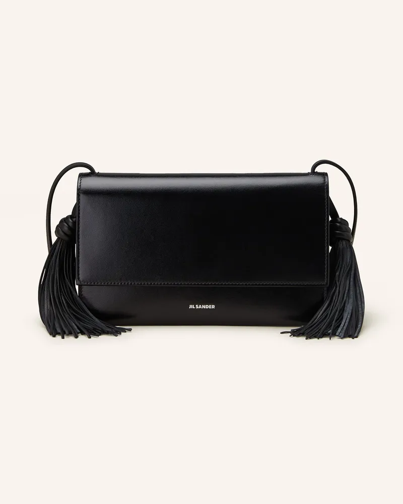 Jil Sander Umhängetasche TASSEL Schwarz