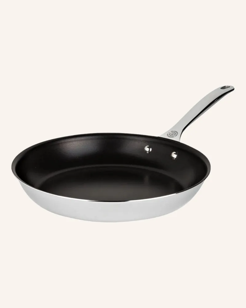 Le Creuset Pfanne 3-Ply Plus silber Silber