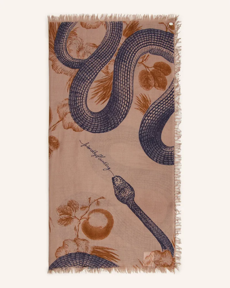 Friendly Hunting Cashmere-Tuch braun Taupe
