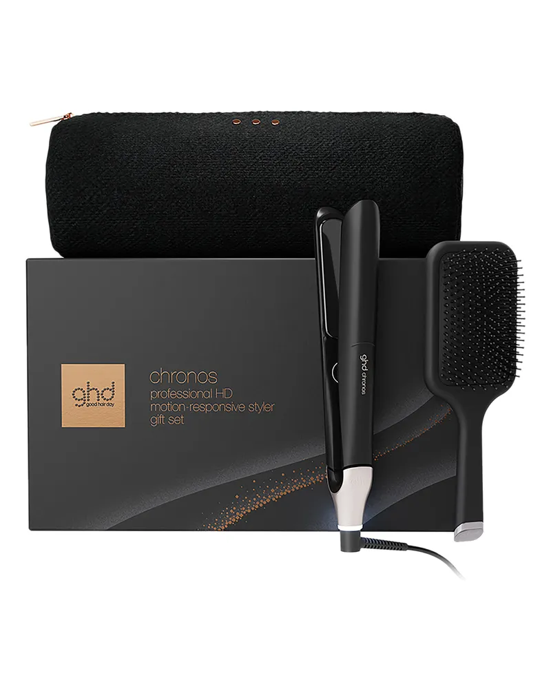 ghd Chronos Geschenkset Haarstyling-Set Schwarz