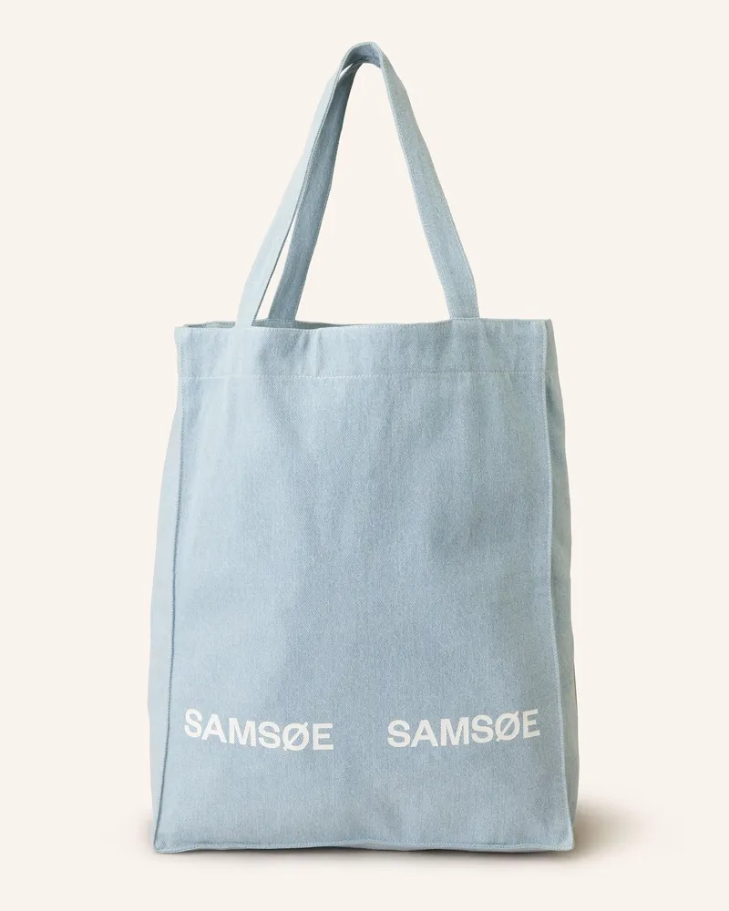 Samsøe & Samsøe Shopper Saluca blau Hellblau