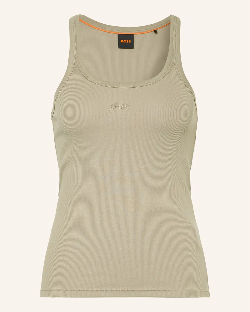 HUGO BOSS Top Epetite gruen Hellgrün