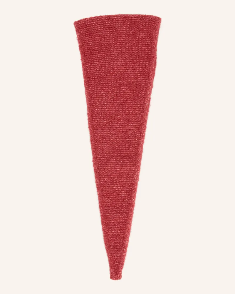 Samsøe & Samsøe Schal Sanor Mit Alpaka rot Dunkelrot