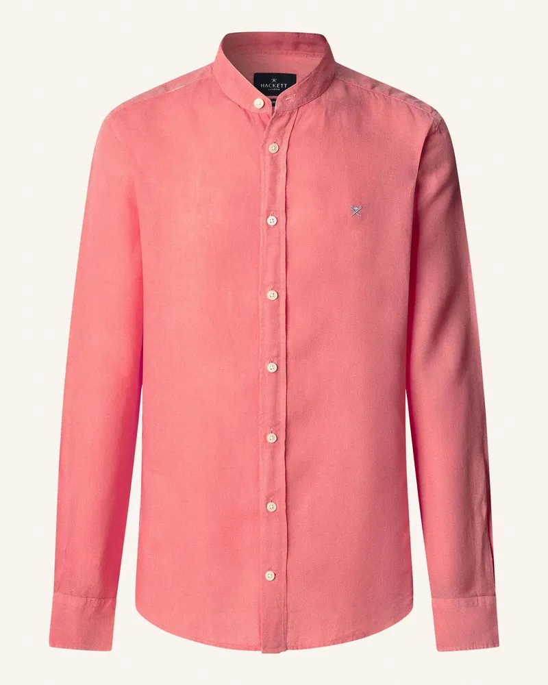 Hackett Freizeithemd ESS GMD LINEN PORTER Rot