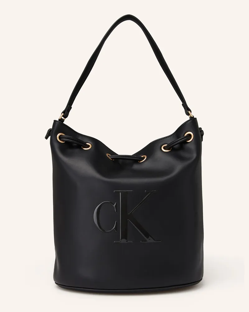 Calvin Klein Beuteltasche LARGE Schwarz