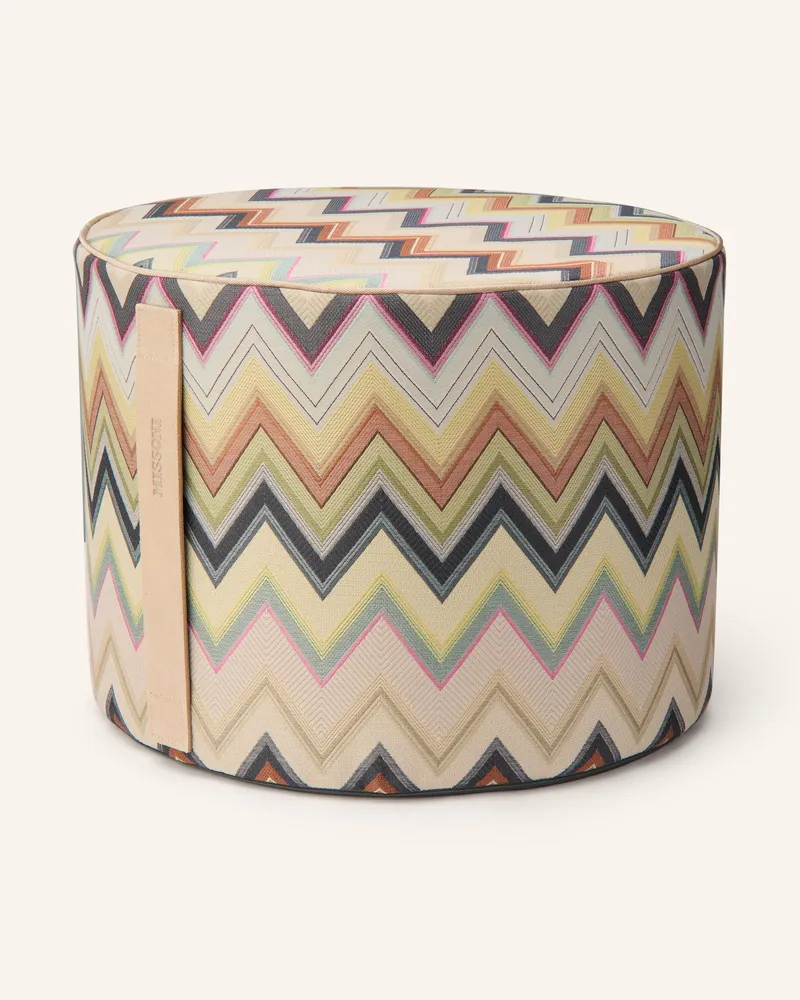 Missoni Home Pouf Agadir braun Creme