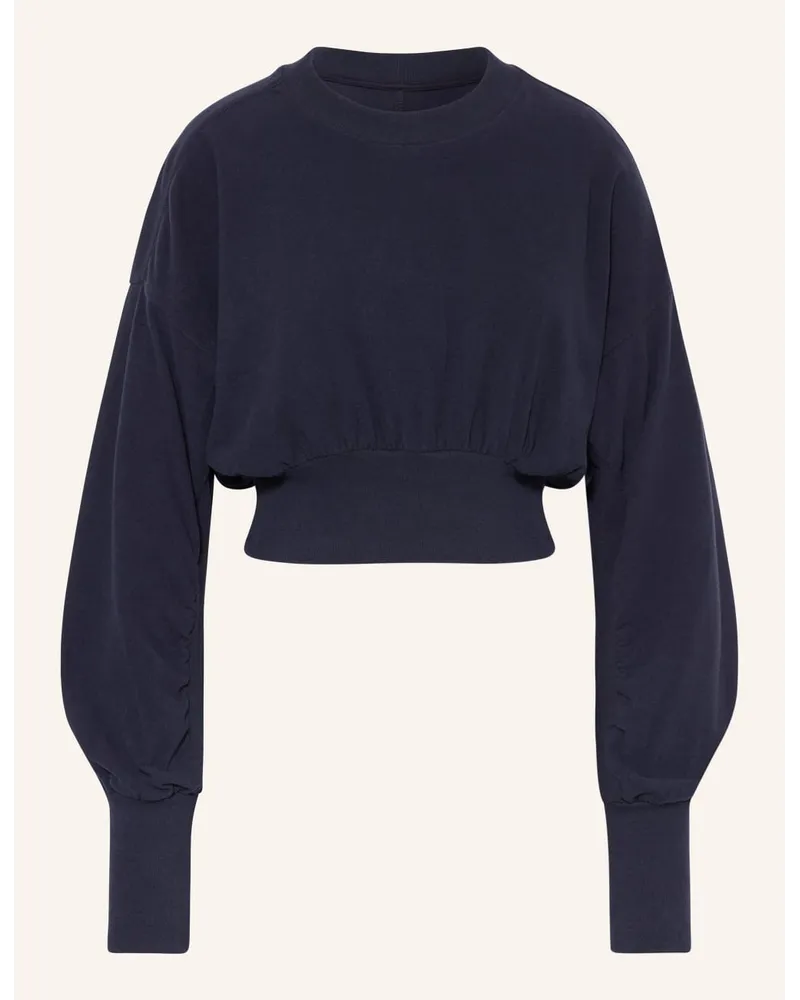 Sweaty Betty Cropped-Sweatshirt DELIGHT Blau