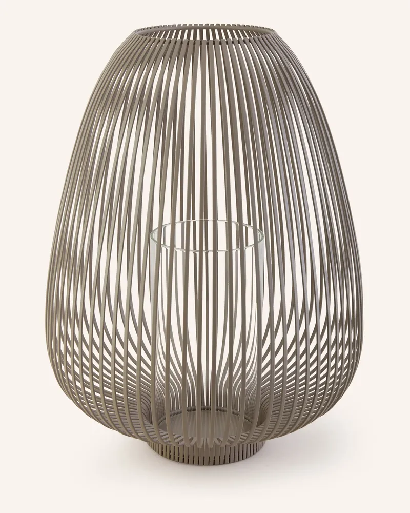 Blomus Laterne Lyva Large beige Hellgrau