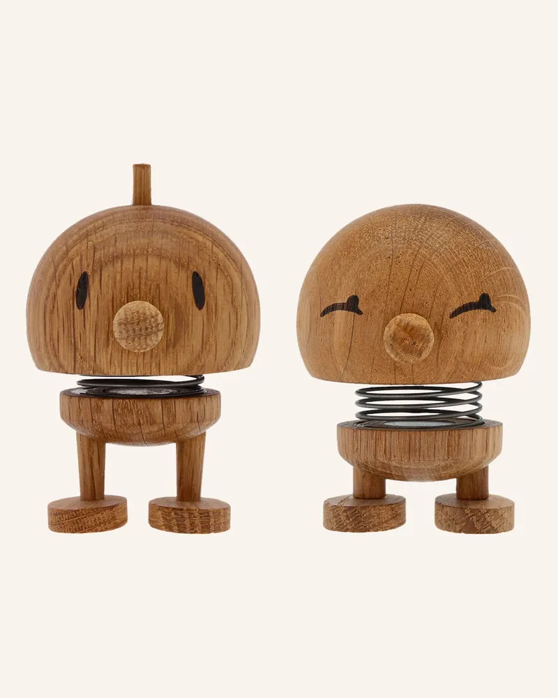 Hoptimist Set: Dekofiguren Bimble & Bumble Small braun Braun