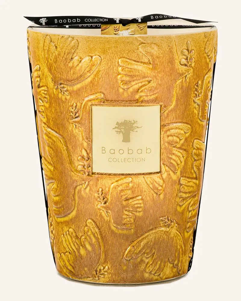 Baobab Collection Duftkerze Paz Dove gelb Gelb