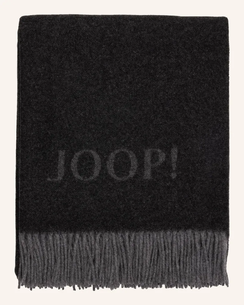 JOOP! Plaid Fine Doubleface grau Dunkelgrau