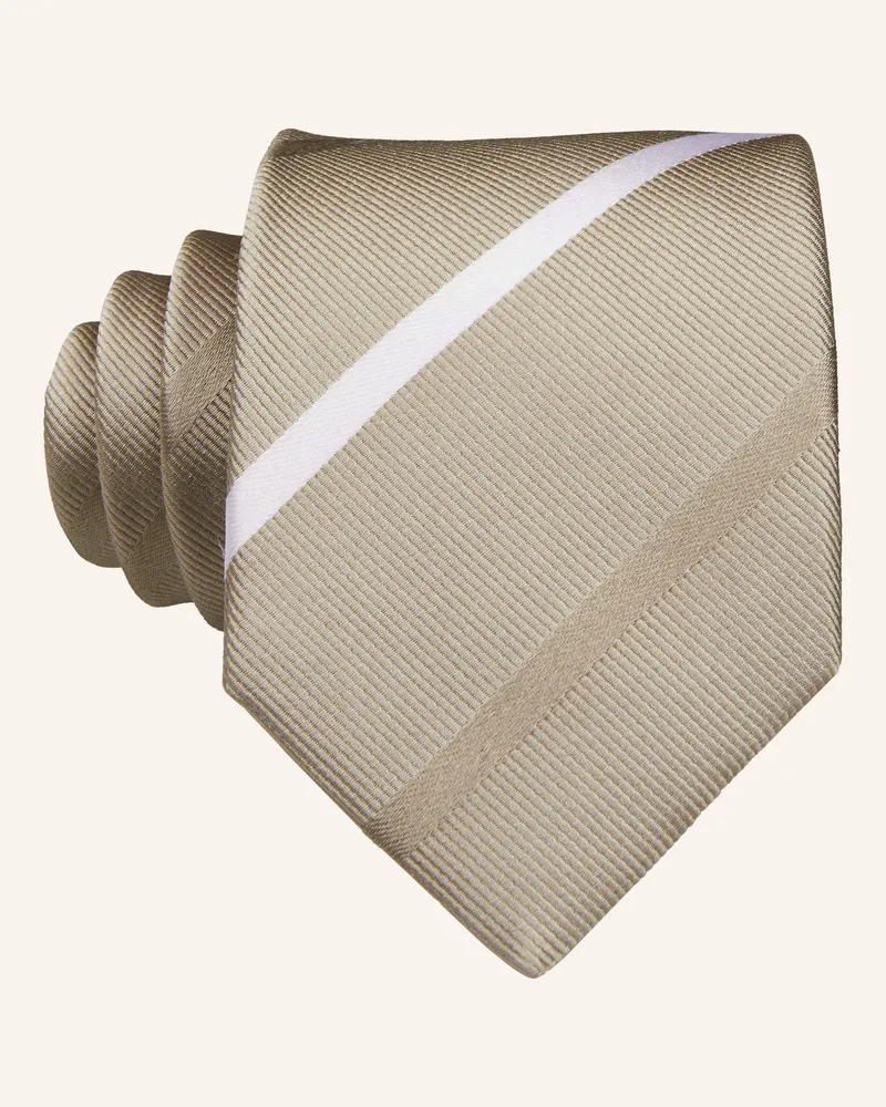 Olymp Krawatte beige Beige