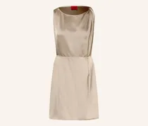 Etuikleid Koberi Aus Satin beige