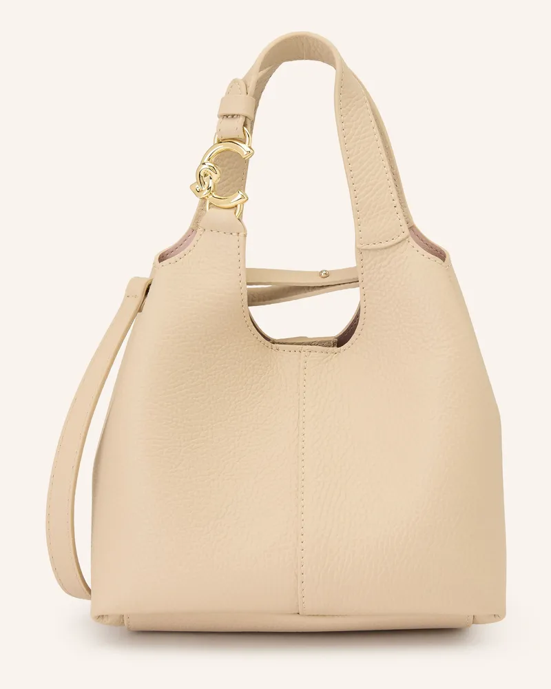 Coccinelle Handtasche Mit Pouch beige Hellbraun