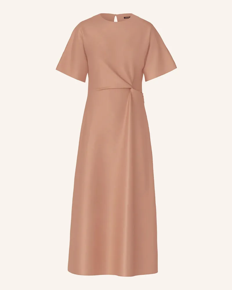 JOOP! Satinkleid Dela braun Cognac