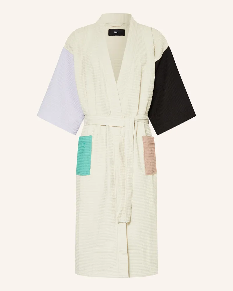 Hay Unisex-Kimono WAFFLE Ecru