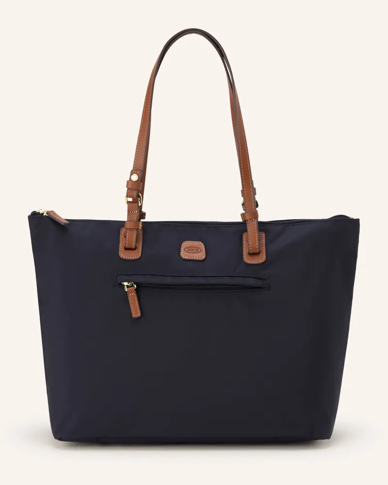 Bric's Shopper X-Collection Mit Pouch blau Dunkelblau