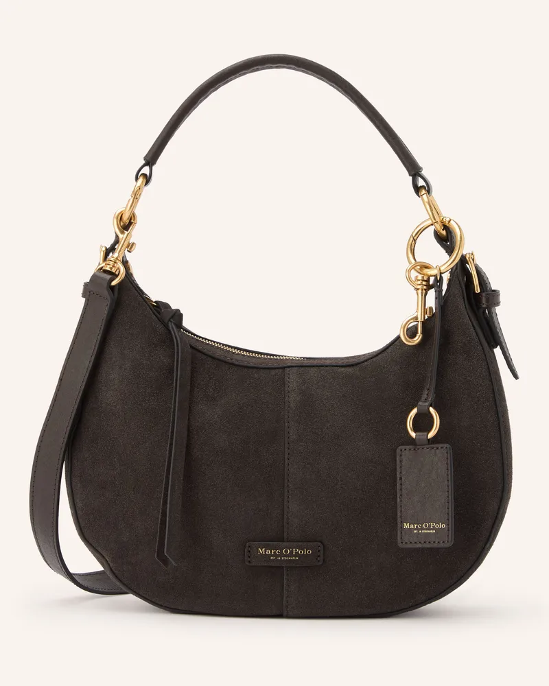 Marc O'Polo Beuteltasche braun Dunkelbraun