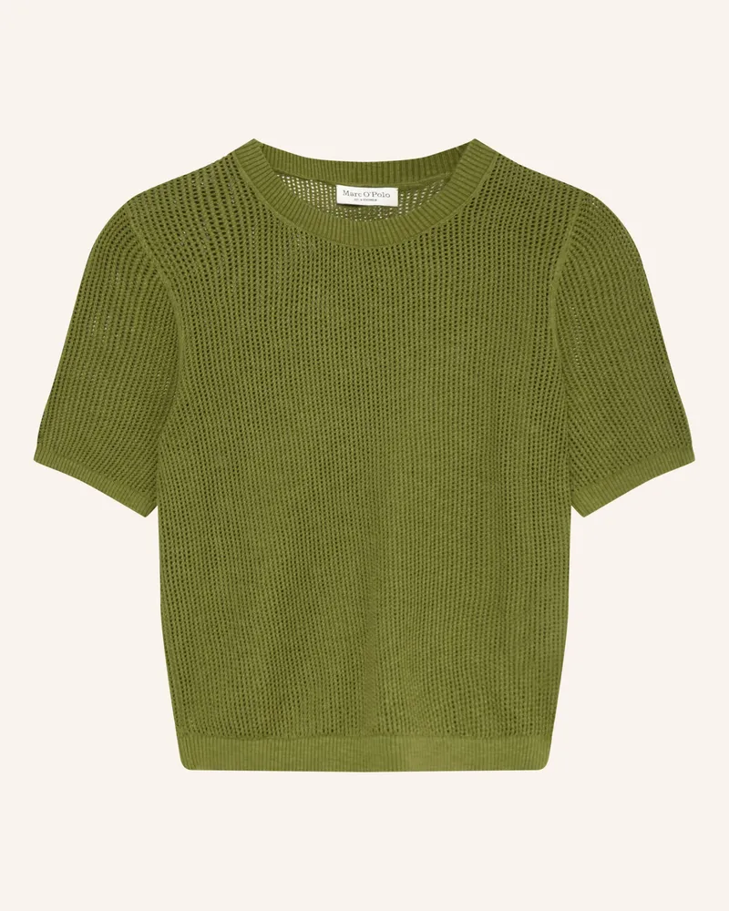 Marc O'Polo Strickshirt gruen Grün