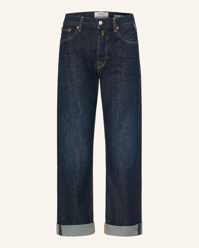 Replay Boyfriend Jeans Aubry blau C007