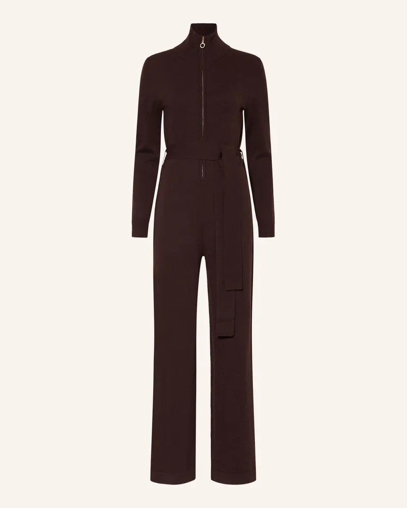 Mrs & HUGS Jumpsuit braun Dunkelbraun