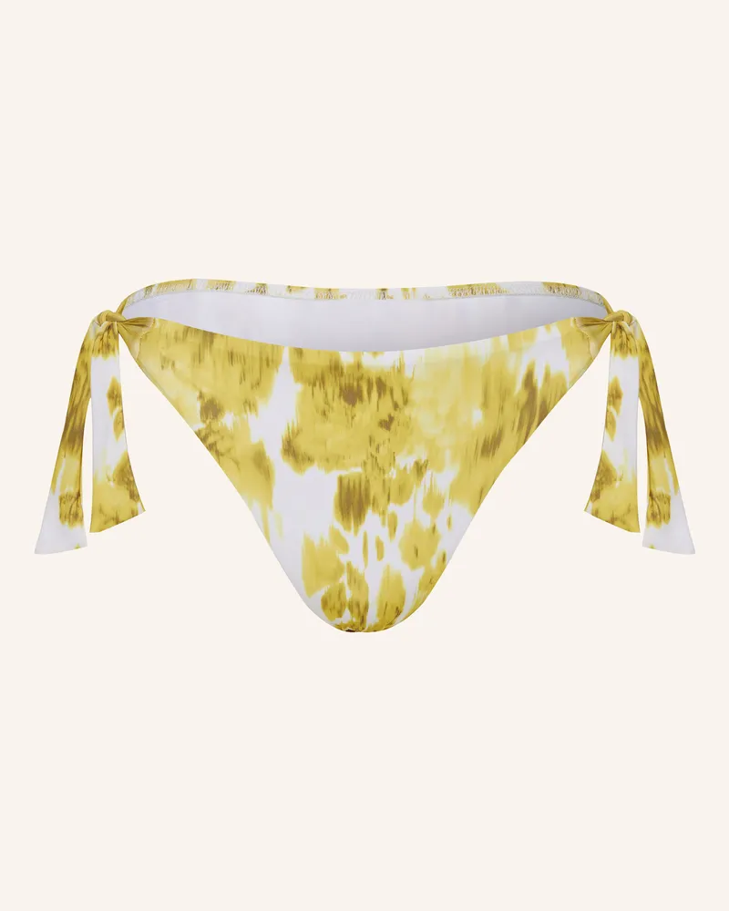 Maryan Mehlhorn Triangel-Bikini-Hose Soft Focus Florals gelb Gelb