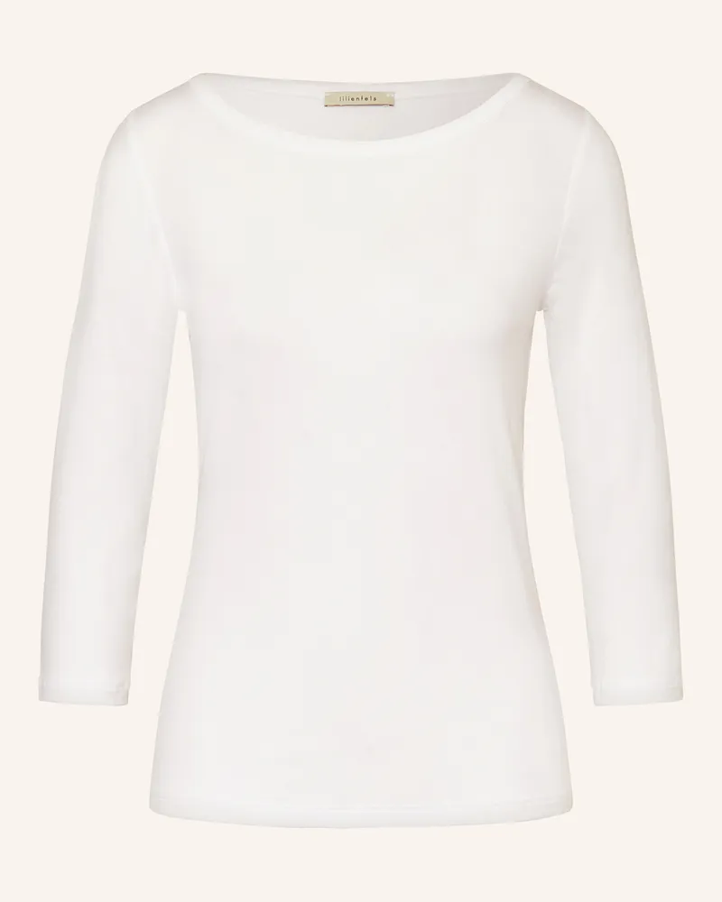 lilienfels Shirt mit 3/4-Arm Weiss