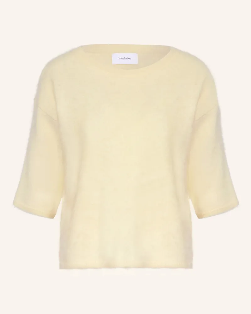 Darling Harbour Cashmere-Pullover mit 3/4-Arm Vanilla