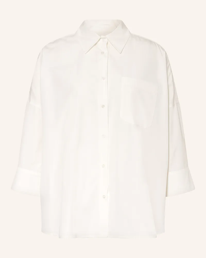 Max Mara Oversized-Hemdbluse Zavorra weiss Weiss