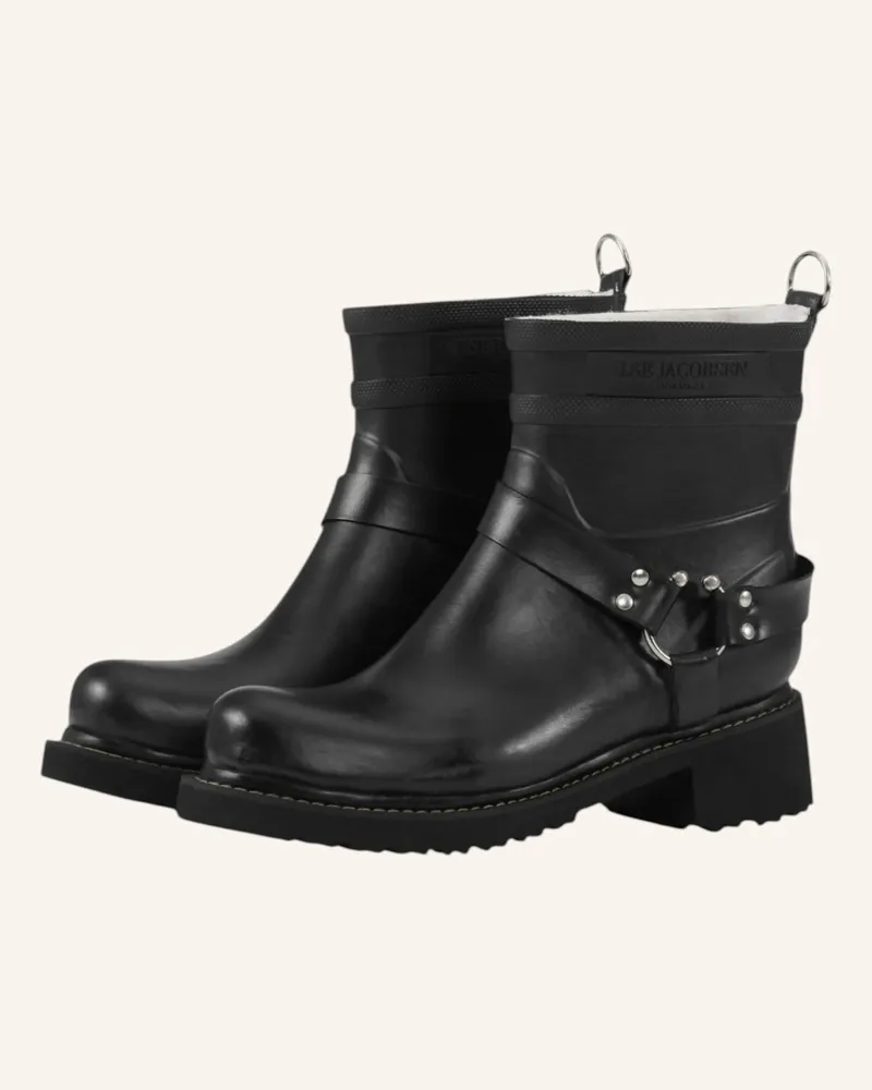 Ilse Jacobsen Gummistiefel rub54 schwarz Schwarz