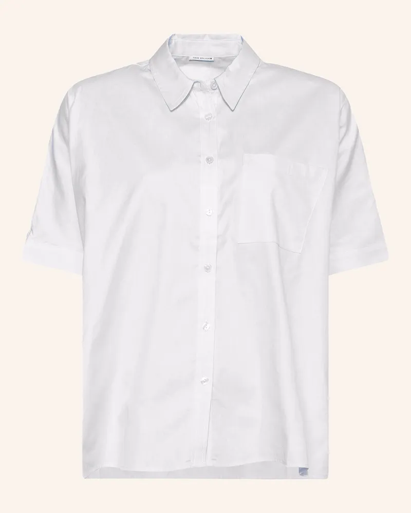 True Religion Bluse Oversized Weiss