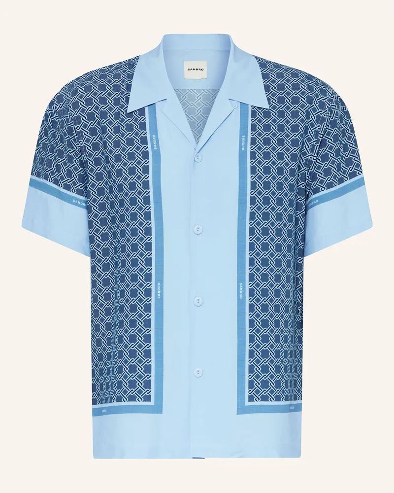 Sandro Resorthemd Regular Fit Hellblau