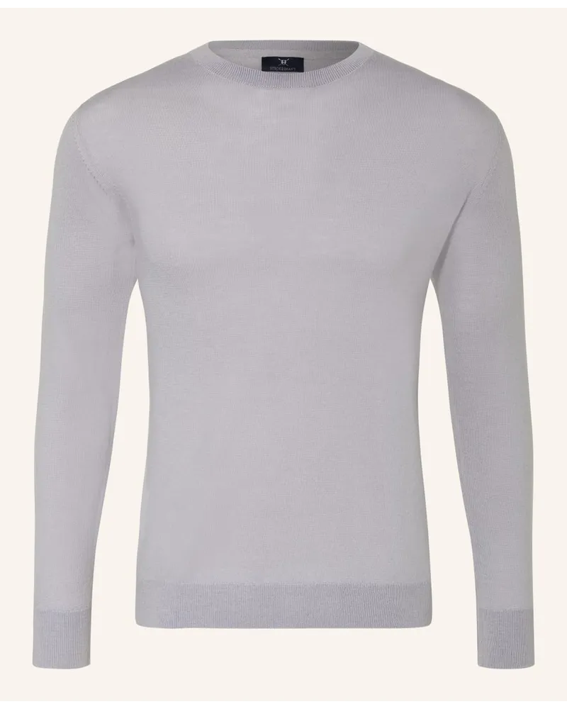 Strokesman's Pullover aus Merinowolle Grau