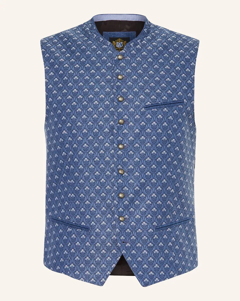 Hammerschmid Trachtenweste JULIAN Slim Fit Dunkelblau