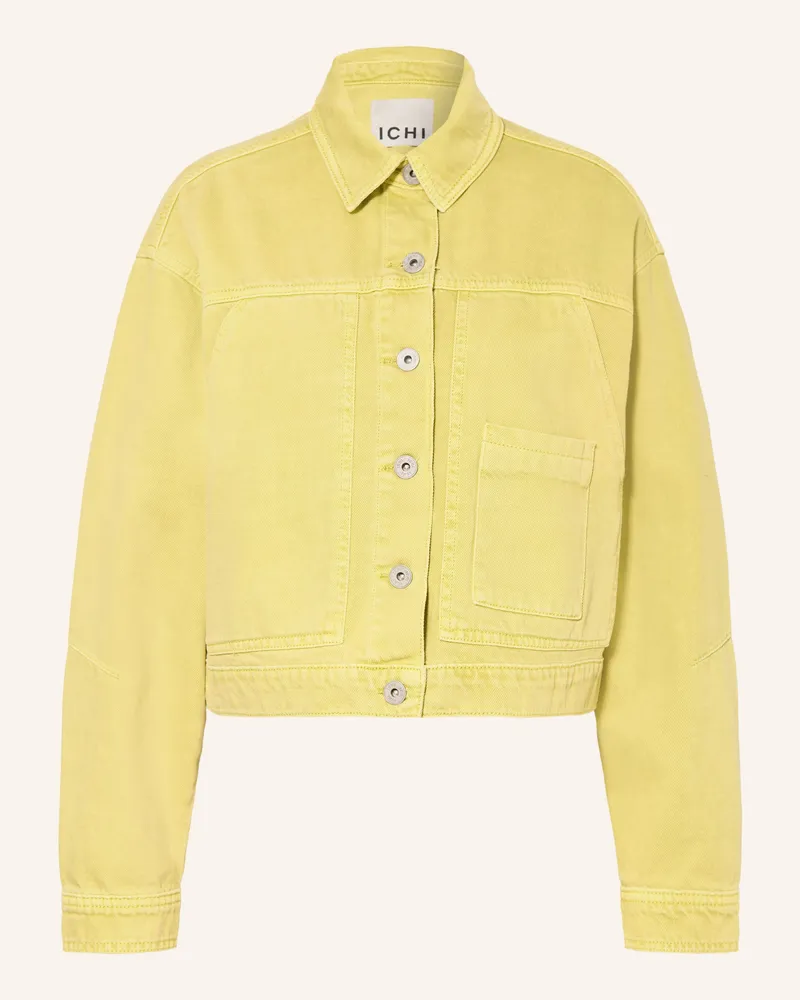 ICHI Jeansjacke Ihmijalla gruen 130317