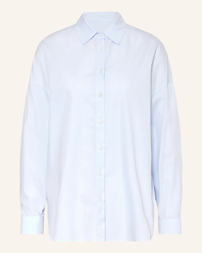 Robert Friedman Oversized-Hemdbluse Hellblau