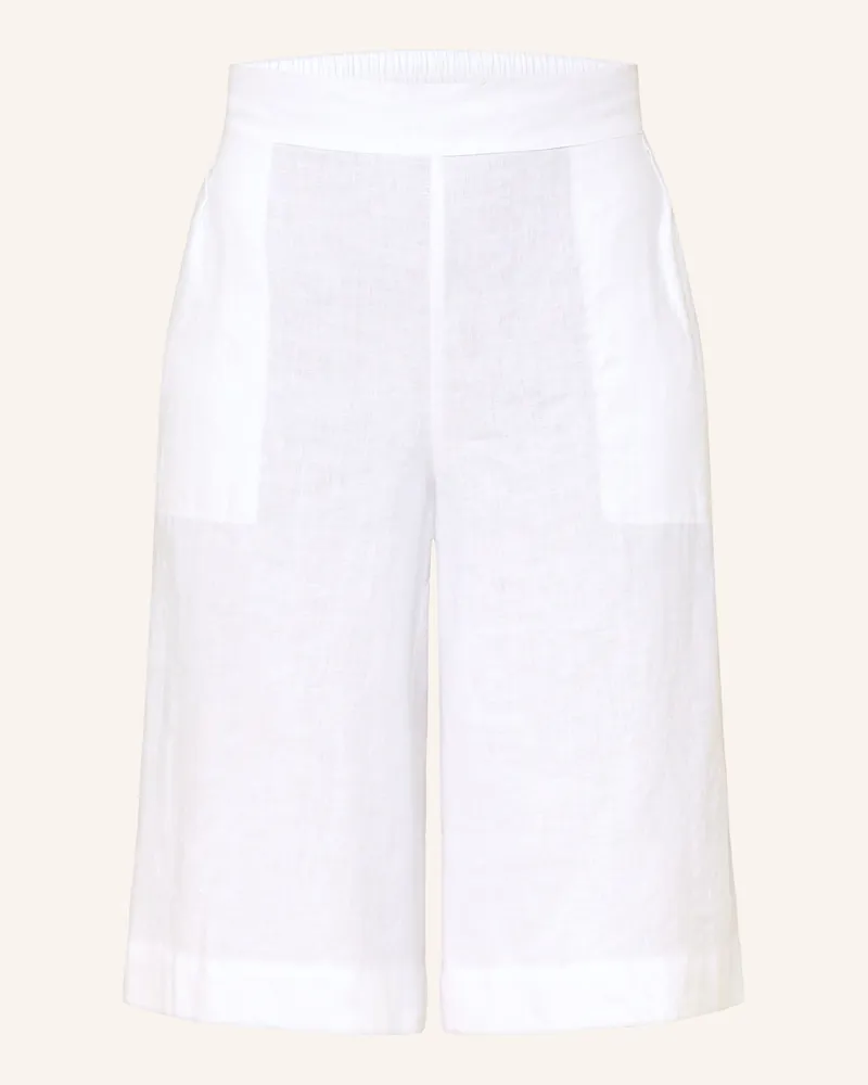 lilienfels Leinenshorts Weiss