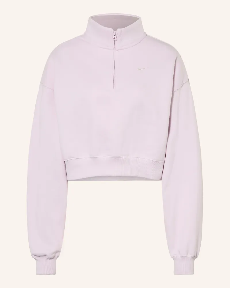 Nike Sweat-Troyer Studio lila Hellrosa