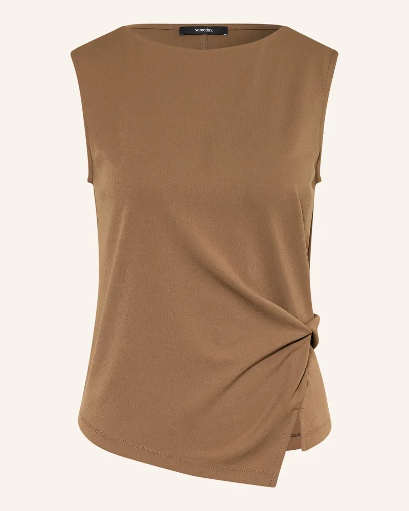 someday. Blusentop Kireya beige Camel