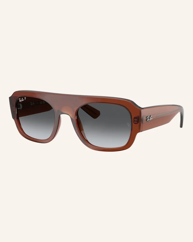 Ray Ban Sonnenbrille rb2218 braun Dunkelbraun