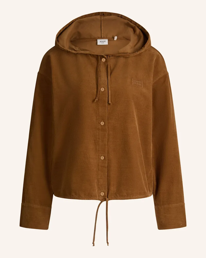 JOOP! Bluse braun Hellbraun