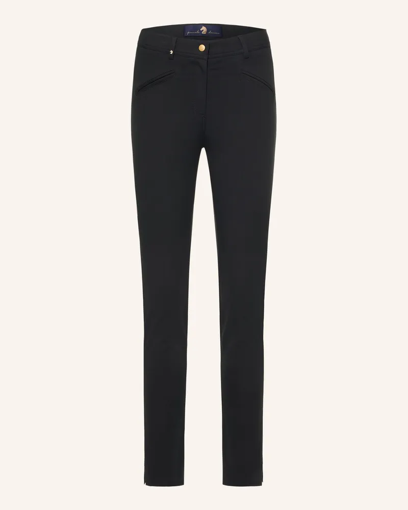 Pamela Henson Hose Royal schwarz Schwarz