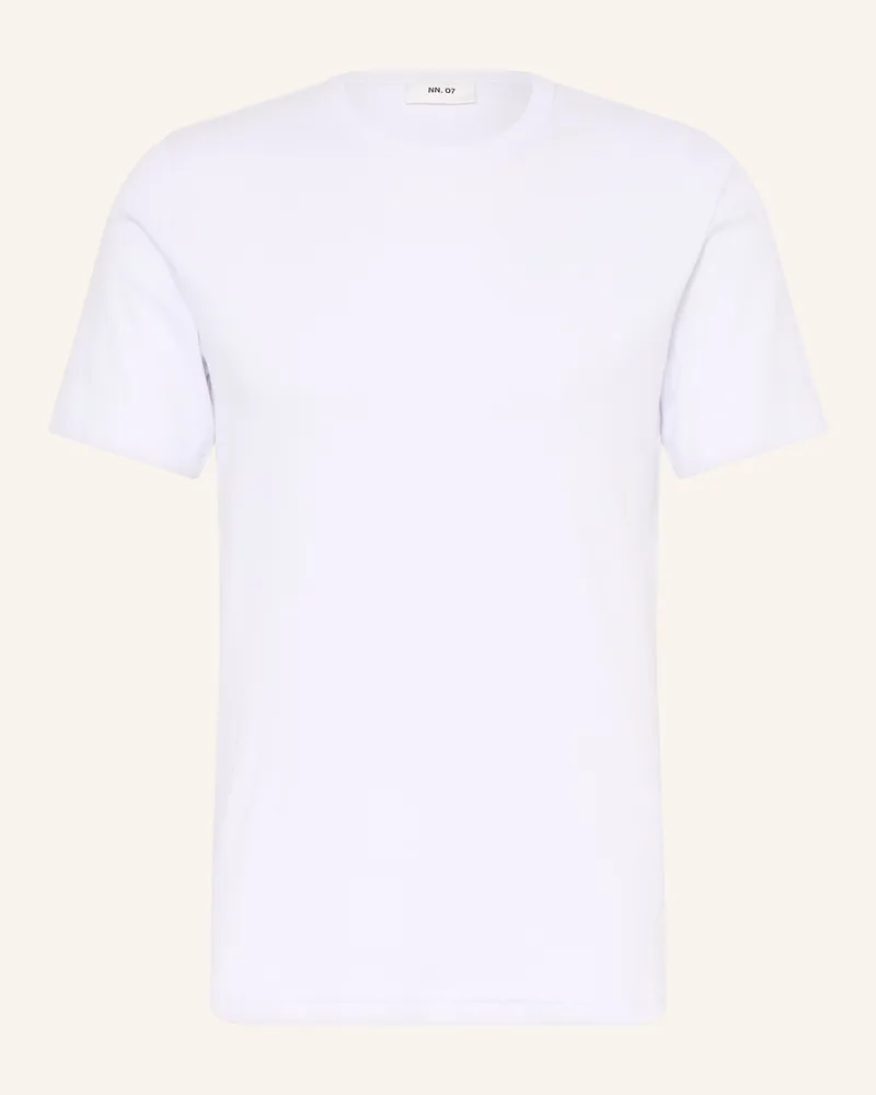 NN 07 T-Shirt BRANDY Weiss