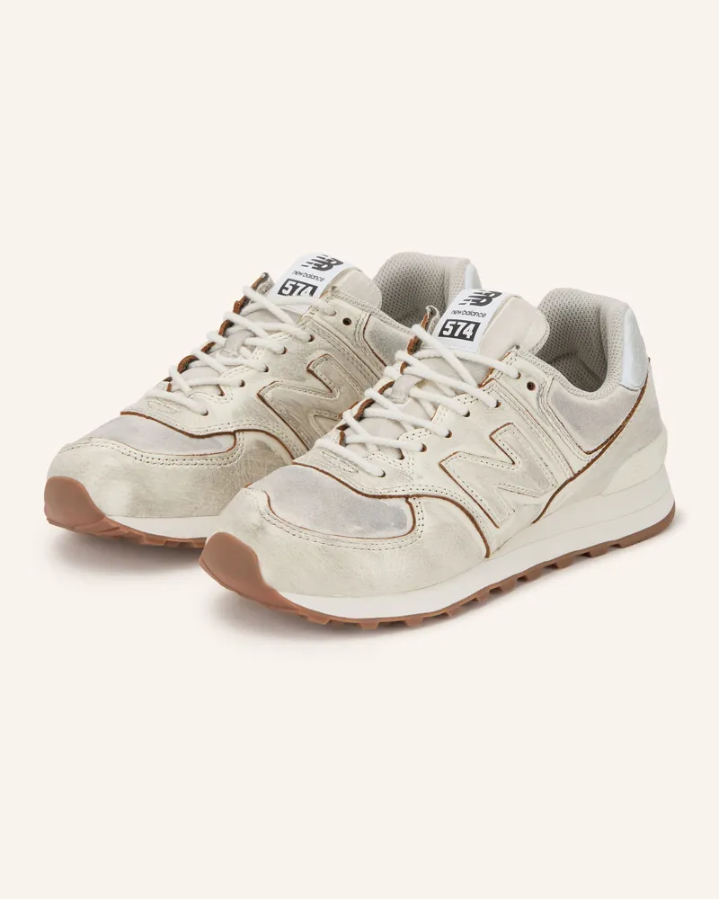 New Balance Sneaker 574 weiss Weiss