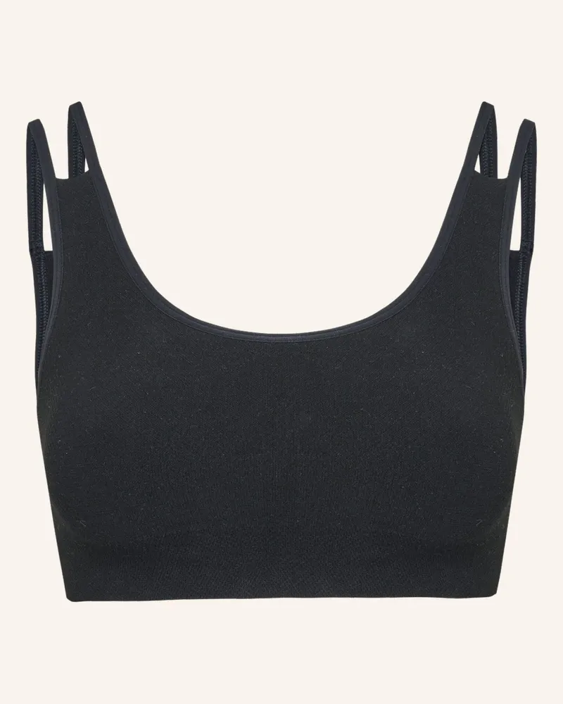 ITEM m6 Bustier SOFT RIBBED mit Shaping-Effekt Schwarz