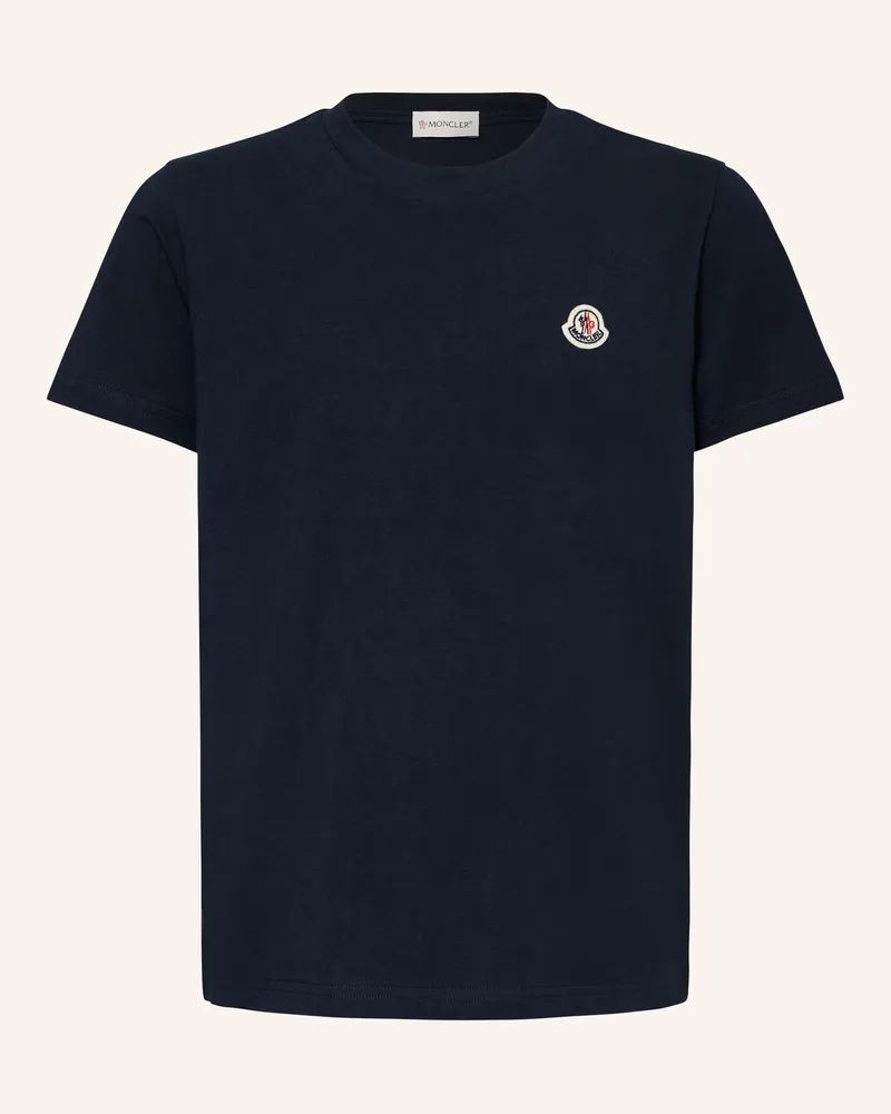 Moncler T-Shirt blau Dunkelblau