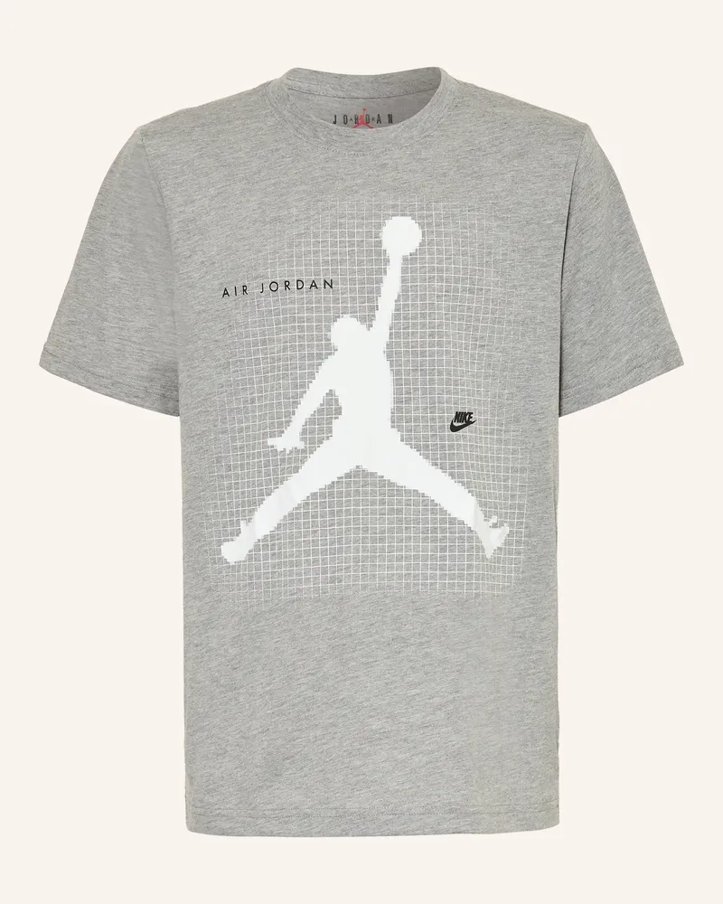 Jordan T-Shirt Jumpman Grid Blur grau Grau