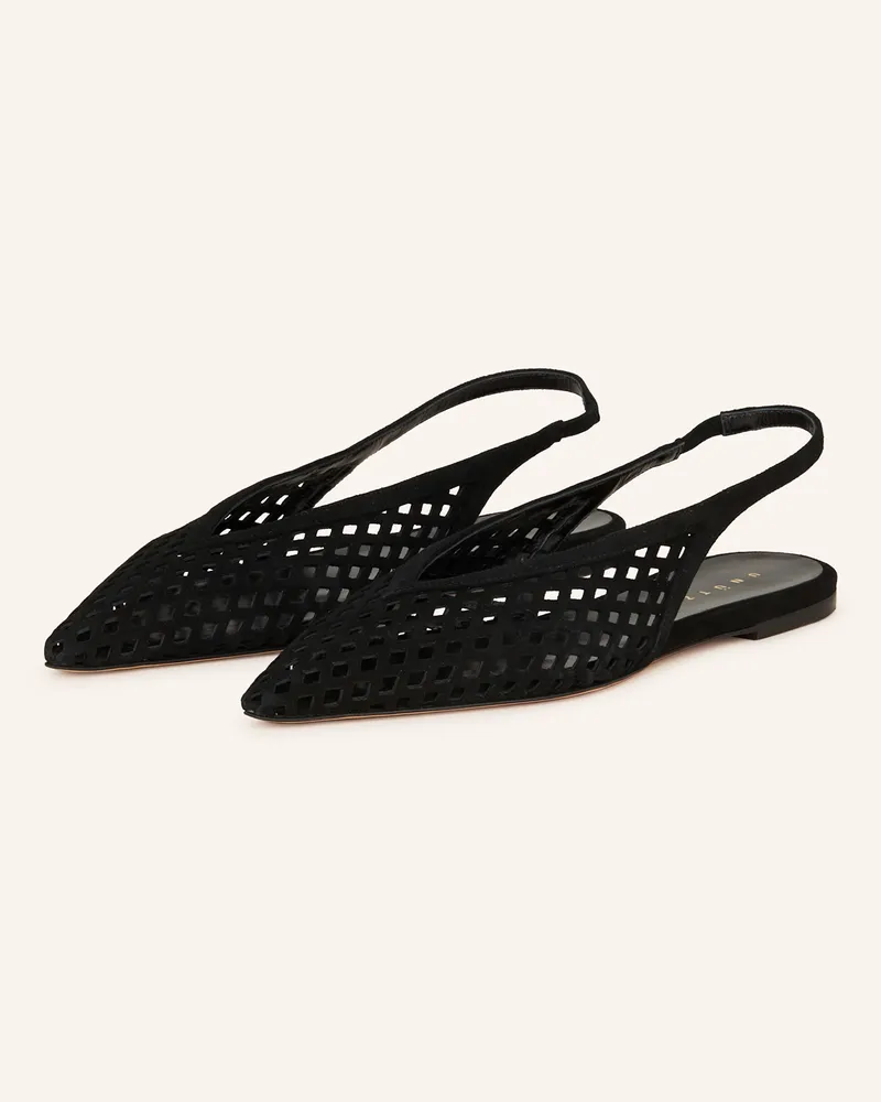 Unützer Slingballerinas schwarz Schwarz