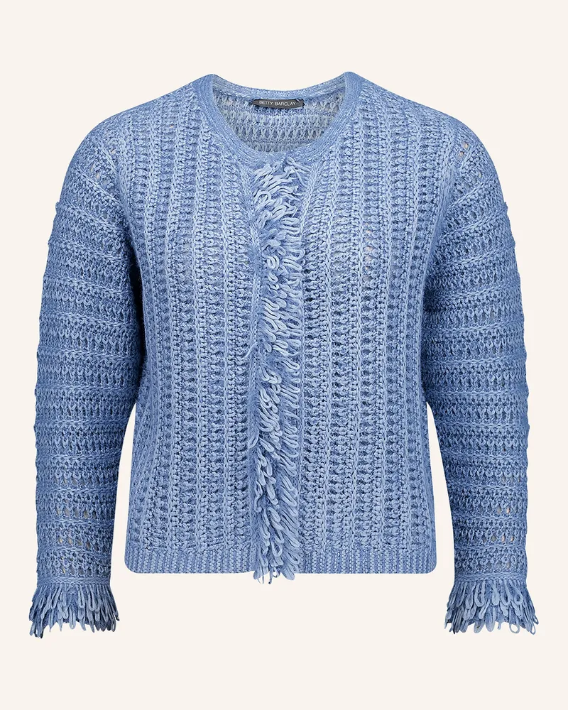 Betty Barclay Strickjacke blau Blau